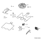 Схема №3 BP200302KM с изображением Панель для электропечи Aeg 3578846119