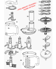 Схема №1 Multiquick 5, CombiMax с изображением Фиксатор для кухонного комбайна BRAUN BR67000493