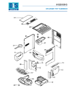 Схема №2 CAFFE' CORSO ESAM2500.B с изображением Панель для кофеварки (кофемашины) DELONGHI 7332180100