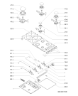 Схема №1 AKL700IX1 (F091787) с изображением Руководство для плиты (духовки) Indesit C00358259