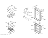 Схема №3 KCB29705NF-S с изображением Дверь для холодильника Bosch 00710257