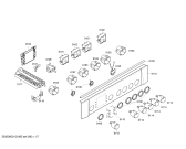 Схема №2 HLN653450F с изображением Фронтальное стекло для плиты (духовки) Bosch 00478418