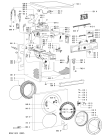 Схема №1 STEAM 1400 с изображением Блок управления для стиралки Whirlpool 481221470686