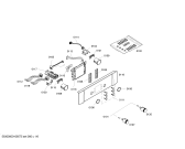 Схема №3 3HT568X с изображением Панель управления для электропечи Bosch 00666352