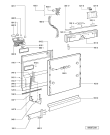 Схема №1 GSXA 7522 с изображением Модуль (плата) управления для посудомойки Whirlpool 481221838752