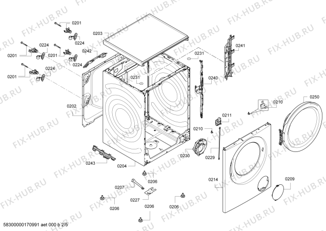 Схема №1 WM10Y561TR IQ800 8kg /1000 Devir A+++ с изображением Ручка для стиралки Siemens 00754465