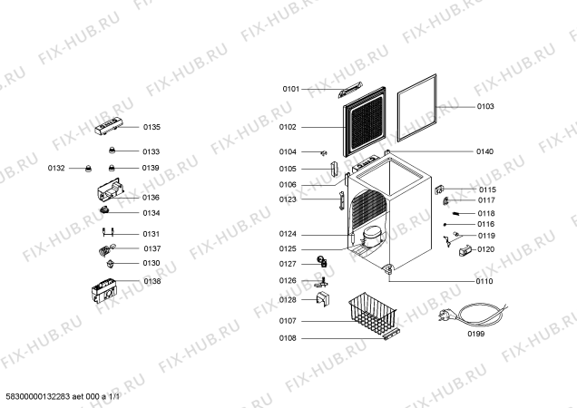 Схема №1 3HEB9015 с изображением Запчасть Bosch 00621650