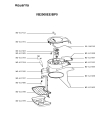 Схема №1 VB2008EE/BP0 с изображением Разный для дозатора напитков Rowenta MS-622412