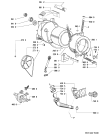 Схема №1 AWM 1201 с изображением Обшивка для стиралки Whirlpool 481245214725