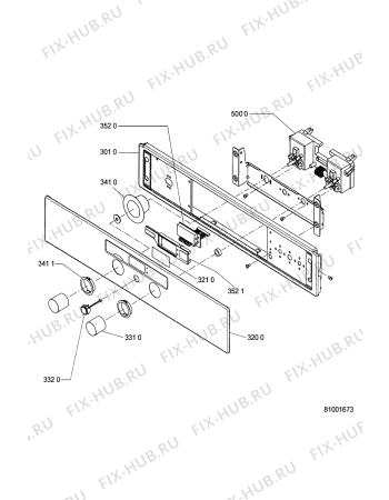 Схема №2 AKP 962 WH с изображением Дверца для плиты (духовки) Whirlpool 481244039136