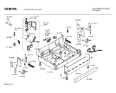 Схема №3 SE25A262EU с изображением Передняя панель для электропосудомоечной машины Siemens 00362286