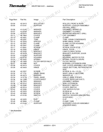 Схема №9 KBULT3671A с изображением Скоба для посудомойки Bosch 00422314