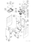 Схема №1 AWT 5010 с изображением Декоративная панель для стиральной машины Whirlpool 481245215306