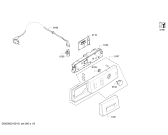 Схема №3 WTW86390 с изображением Панель управления для электросушки Bosch 00702868