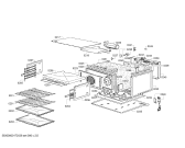 Схема №1 B9481N3 с изображением Стеклянная полка для плиты (духовки) Siemens 00747398