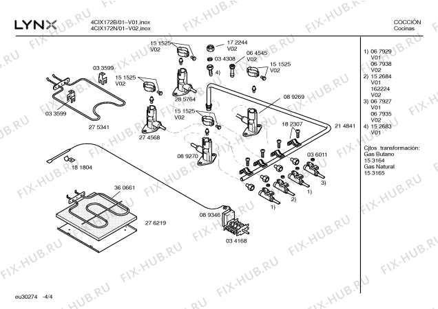 Схема №1 4CIX172N с изображением Панель для духового шкафа Bosch 00433580