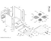 Схема №3 HCE722163V с изображением Цоколь для электропечи Bosch 00689201
