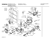 Схема №1 SE24A290 с изображением Передняя панель для посудомойки Siemens 00433762