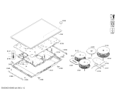 Схема №1 T48PT00X0 с изображением Модуль управления для плиты (духовки) Bosch 11009192