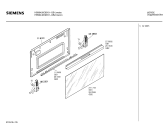 Схема №4 HB90420GB с изображением Стеклянная полка для духового шкафа Siemens 00282244