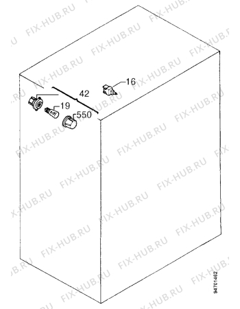 Взрыв-схема плиты (духовки) Juno JGS3010 - Схема узла Functional parts