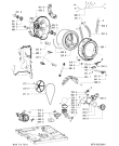 Схема №1 AWM 8900-KWT с изображением Обшивка для стиральной машины Whirlpool 481245215926