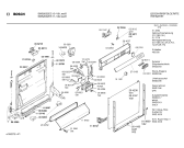 Схема №3 SMS2032EE с изображением Панель для посудомойки Bosch 00278160