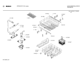 Схема №2 SPS3047 с изображением Панель для электропосудомоечной машины Bosch 00283996