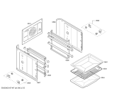 Схема №2 HEV43T350E Horno bosch poliv.multif.inox cif_e с изображением Внешняя дверь для плиты (духовки) Bosch 00688928