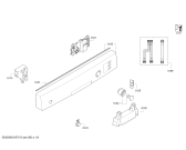 Схема №1 SMS53E02TR с изображением Панель управления для посудомоечной машины Bosch 00704654