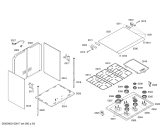 Схема №3 HSK65I53EG EXPRESS GRILL L76 INOX GE BIV VS с изображением Трубка горелки для плиты (духовки) Bosch 00665813