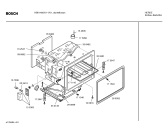 Схема №2 HBK1460 с изображением Панель управления для плиты (духовки) Bosch 00358947