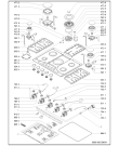 Схема №1 HOB G36 S с изображением Шланг для плиты (духовки) Whirlpool 481231039097