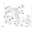 Схема №2 WV810042 SIWAMAT 810 с изображением Пленочная индикация для стиральной машины Bosch 00040807