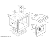 Схема №4 HEG33B455 с изображением Фронтальное стекло для плиты (духовки) Bosch 00688314