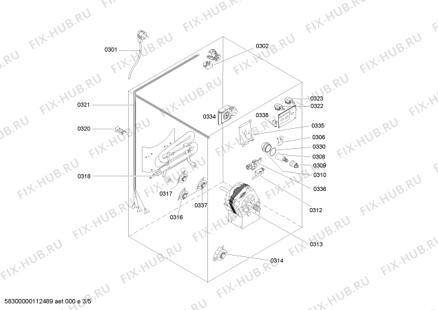 Схема №2 WTXL1000FG TXL 1000 с изображением Панель управления для сушилки Siemens 00437715