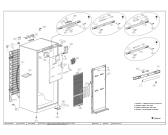 Схема №3 FN131920 (7256846916) с изображением Дверца для холодильной камеры Beko 4906400109