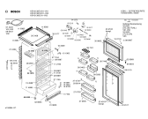 Схема №1 0700254276 KSR2610 с изображением Столешница для холодильника Bosch 00203108