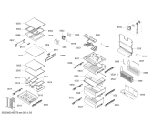 Схема №6 KAF96A46TI Added Value с изображением Ящик для холодильника Bosch 11017047