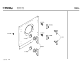 Схема №1 T8277 с изображением Панель для стиральной машины Bosch 00288436