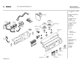 Схема №1 WOH7220FF TOP 7220 с изображением Панель для стиралки Bosch 00280817