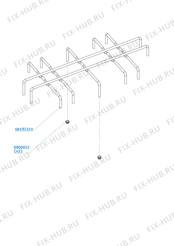 Большое фото - Всякое для холодильной камеры Electrolux 1053114904 в гипермаркете Fix-Hub