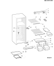 Схема №2 MTM1908TK (F042669) с изображением Дверца для холодильника Indesit C00144726