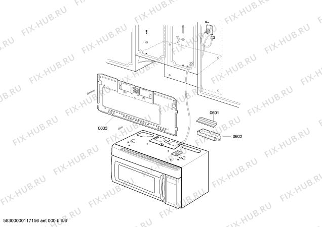Схема №3 HMV9302 с изображением Программатор для духового шкафа Bosch 00649854