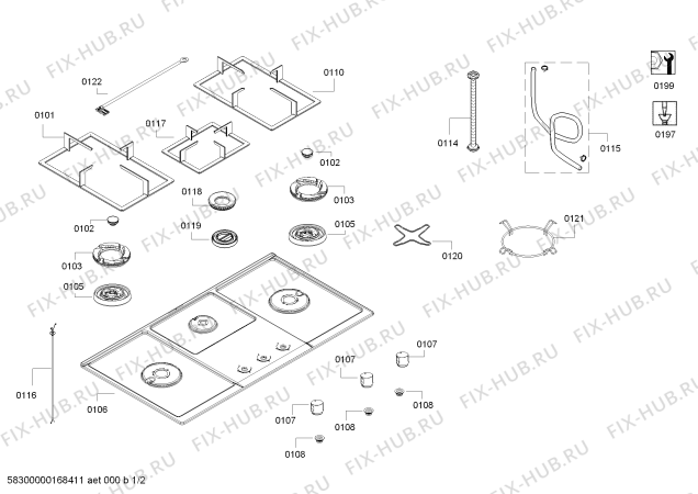 Схема №1 PBD7351SG с изображением Соединительный кабель для духового шкафа Bosch 00623733