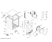 Схема №2 WM14U663HW с изображением Манжета люка для стиралки Siemens 00776090