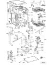 Схема №1 GSF 4561 WS с изображением Панель для посудомоечной машины Whirlpool 481245372357