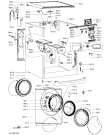 Схема №1 AWOE S9212 с изображением Микромодуль для стиралки Whirlpool 481010612264