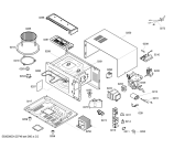 Схема №1 3WG2534 с изображением Решетка для гриля для микроволновой печи Bosch 00642141