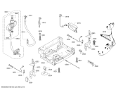 Схема №4 SBV6BKN240 с изображением Силовой модуль запрограммированный для посудомойки Bosch 00758153